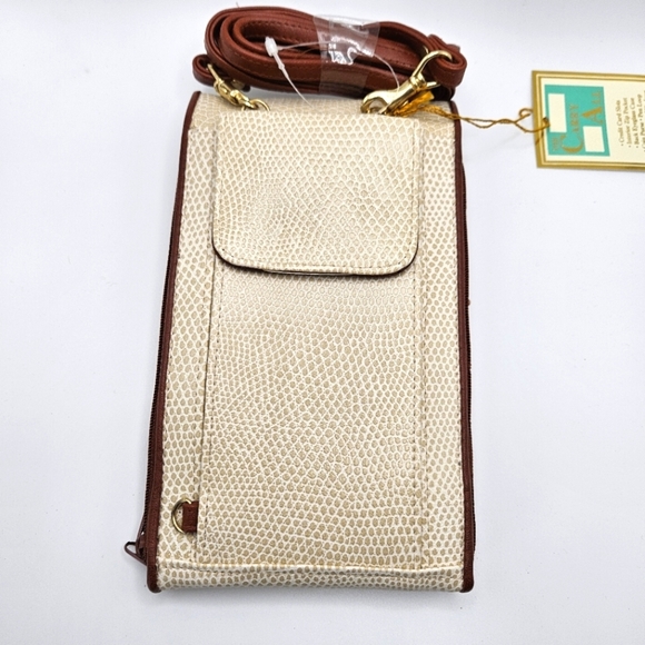 NEW VINTAGE The Original Carry All Crossbody Bag Convertible Strap - Picture 2 of 7